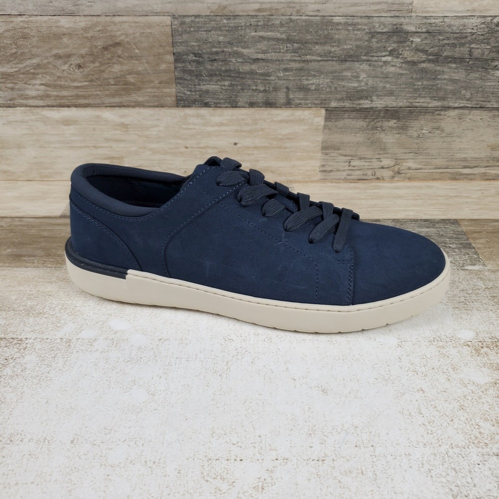 Hush Puppies Benji Mens Shoes Sz 8.5 Suede Lace-Up Comfort Sneakers